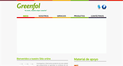 Desktop Screenshot of greenfol.com